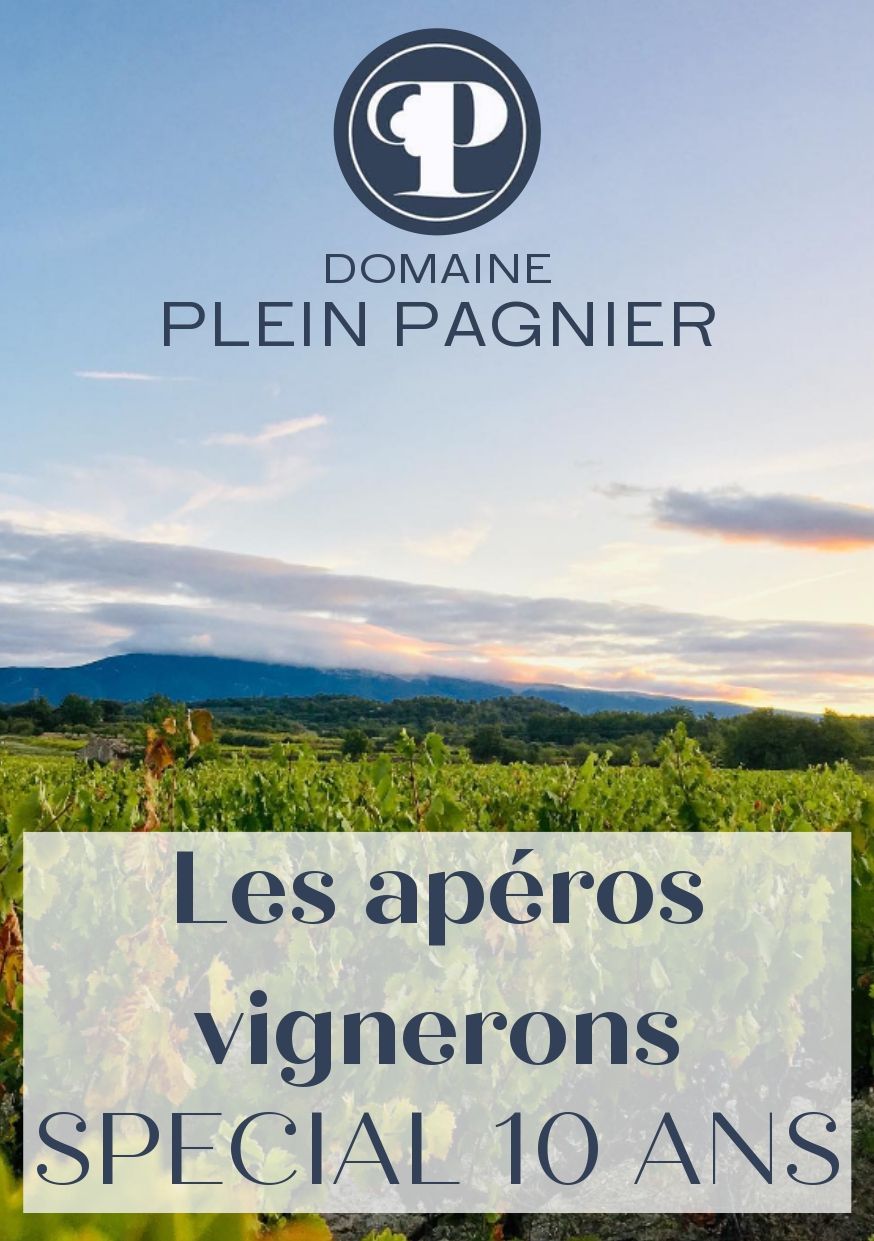 Apéros vigneron domaine Plein Pagnier